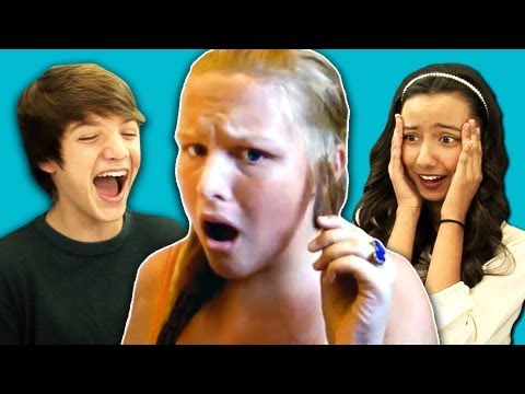 Teens React to Hair Tutorial Gone Wrong