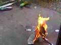 Exploding Aerosol Pellet Gun