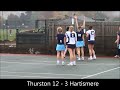 Thurston Sixth Form Netball Team GYMPHLEX