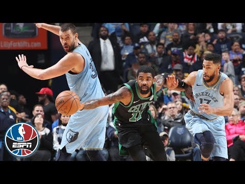 Video: Kyrie Irving's double-double fuels Celtics' comeback win vs. Grizzlies | NBA Highlights
