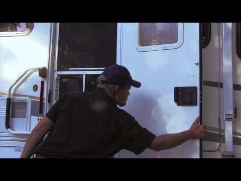 how to repair rv door