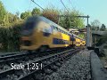 SCALE 1:25 MODEL TRAINRIDE THROUGH MADURODAM