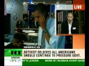 Obama endorses American imperialism - anti-war activist