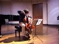 Umberto Clerici plays Crumb cello solo sonata (1° Mov) Umberto Clerici plays Crumb cello solo sonata (1° Mov)