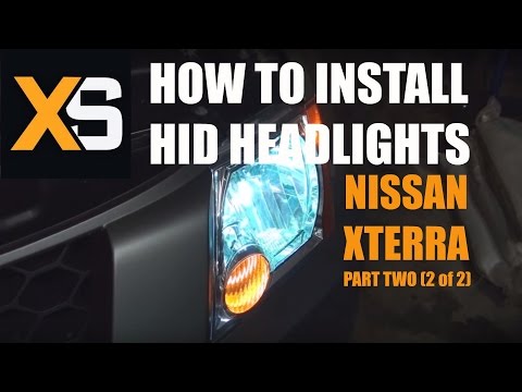 How to Install Bi-Xenon HID: Nissan Xterra 2005-2010 Pt 2 of 2