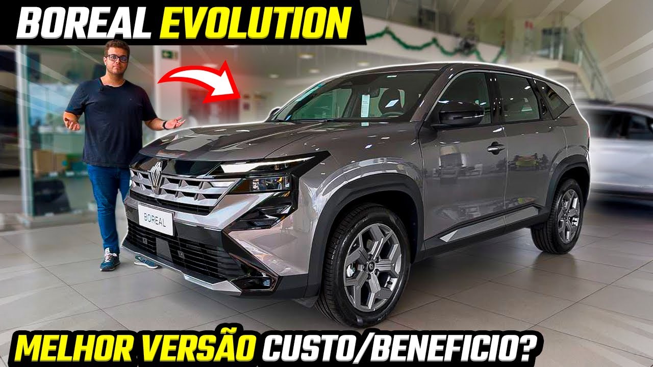 Novo Boreal Evolution 2026: Design, Consumo e Tecnologia | Avaliação Completa