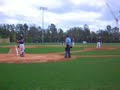 Bobbys sappington Riverdale Baptist warming up pitching Bobbys sappington Riverdale Baptist warming up pitching