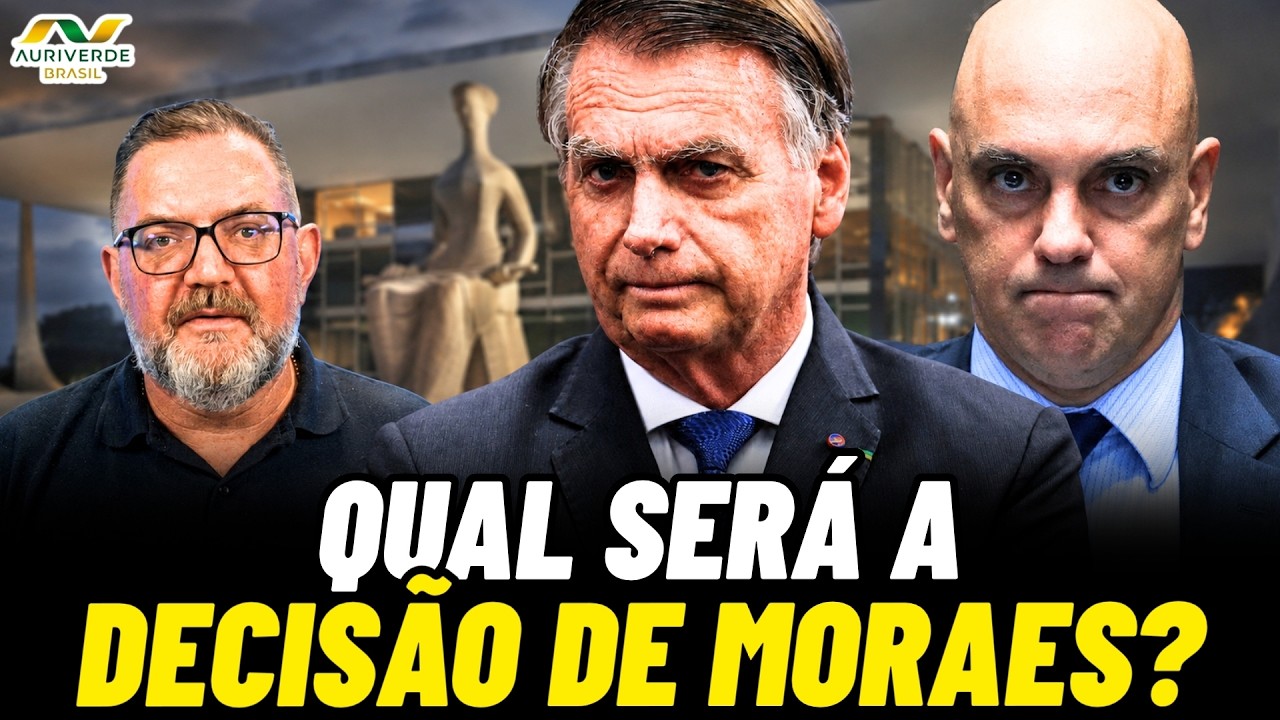 Alexandre de Moraes decide nesta semana se prorroga a prisão domiciliar de Jair Bolsonaro