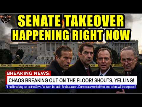 Literal Senate Takeover Happening Right Now! Chaos Breaking Out on the Senate Floor!