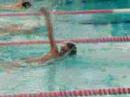 Ben Eglash Wins First Swim Meet