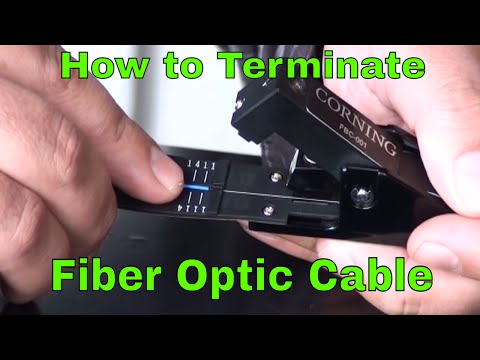 how to attach optical cable