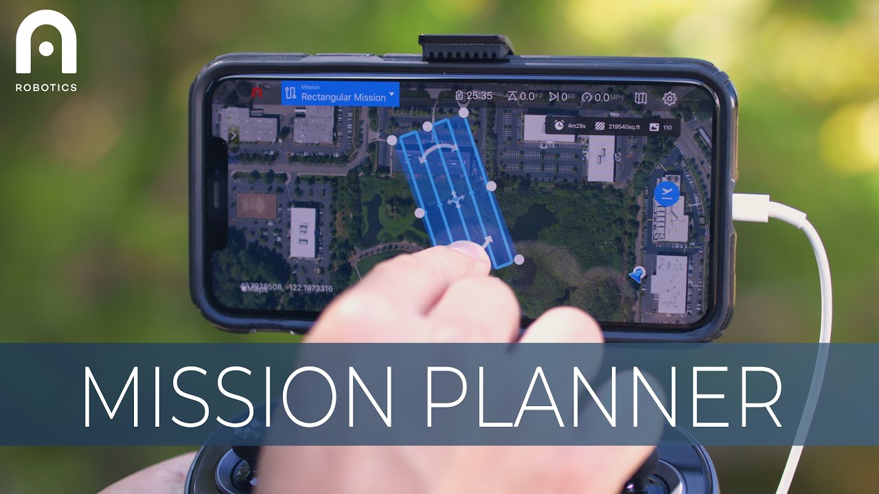 How to Use the Mission Planner: Rectangular and Polygon Missions