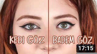 EYELINER NASIL ÇEKİLİR / FARKLI EYELİNER TEKN�