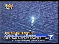 Initial breaking news footage of Alaska Airlines flight 261. Recorded live on January 31, 2000. KABC, Los Angeles
