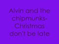 Alvin and The Chipmunks- Christmas Don't be Late ROCK MIX