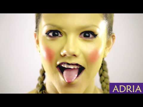 Adria Glamorous Black - цветные линзы.