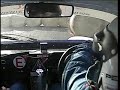 Crail Stages 2008 stage 1 Darrian in car