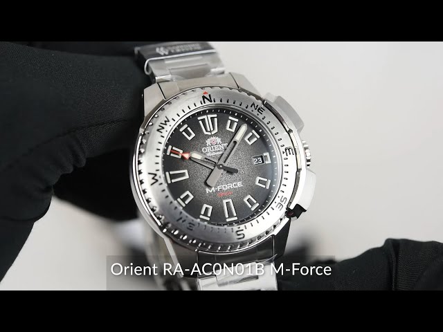 Orient M-Force Automatic 200 M Sports Watch Black Dial Men's in Jewellery & Watches in City of Montréal