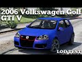2006 Volkswagen Golf GTI V v1.0 for GTA 5 video 4