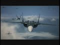 Ace Combat 6 Mission 01 Introduction Su-47 Razgriz Emmeria