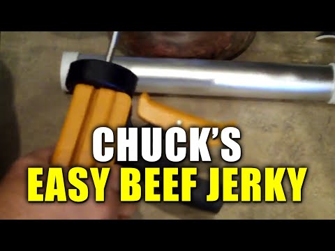 Chuck’s Easy Beef Jerky from Ground Beef Chuck’s Easy Beef Jerky from Ground Beef