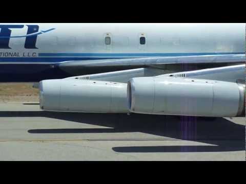 DC 8 - Here's a rare video of a true classic departing Long Beach - Daugherty Field (LGB / KLGB), for Sacramento - McClellan Airfield (AFB) (MCC / KMCC). Recorded o...
