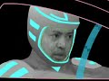 just for fun. a contribute to the movie tron. i did this just for fun as i'm experimenting and still learning to make movie as i did the artwork with adobe illustrator and photoshop, animate with flash, and a final edit with green/blue screen effects with adobe premiere. i put myself interacting briefly with bit and riding in a light cycle being chased by recognizer and the one that shoots trying to de-rez me. since i like the disney classic movie 