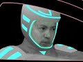 just for fun. a contribute to the movie tron. i did this just for fun as i'm experimenting and still learning to make movie as i did the artwork with adobe illustrator and photoshop, animate with flash, and a final edit with green/blue screen effects with adobe premiere. i put myself interacting briefly with bit and riding in a light cycle being chased by recognizer and the one that shoots trying to de-rez me. since i like the disney classic movie 