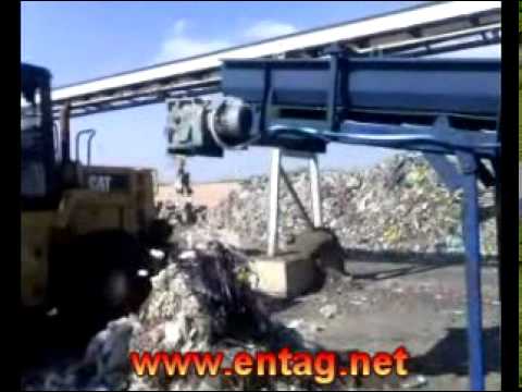 Sieve manure resulting from the recycling of garbage