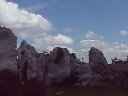 rope ride in Ojcow castle