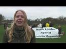 Si�n Berry at launch of North London Heathrow campaign