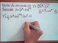 La Derivada: Regla de la cadena 3