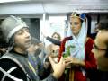 Las aventuras de Edu: Sant Jordi en el metro