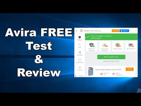 Avira FREE Antivirus Test & Review 2019