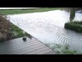 Hoogwater in Friesland