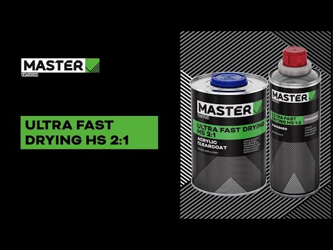 Aplicación del barniz ULTRA FAST DRYING HS 2:1 Master
