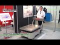 クリンルーム用電動アシスト台車 らくだ君 - KYB株式会社