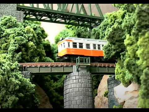 箱根登山鉄道Ｎゲージレイアウト・ダイジェストムービー
