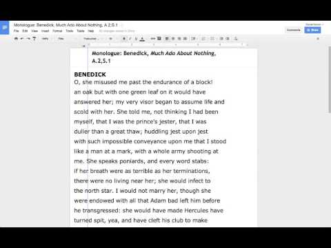 how to change margins in google docs