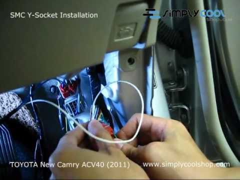 [SMC] Automatic Mirror Control DIY Installation on TOYOTA CAMRY ACV40