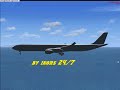 cls airbus a340 600 landing at st marteen
