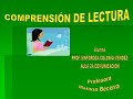 DIAPOSITIVAS COMPRENSION SINFOROZA