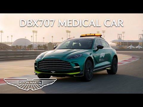 Aston Martin DBX707, el nuevo auto médico de la F1