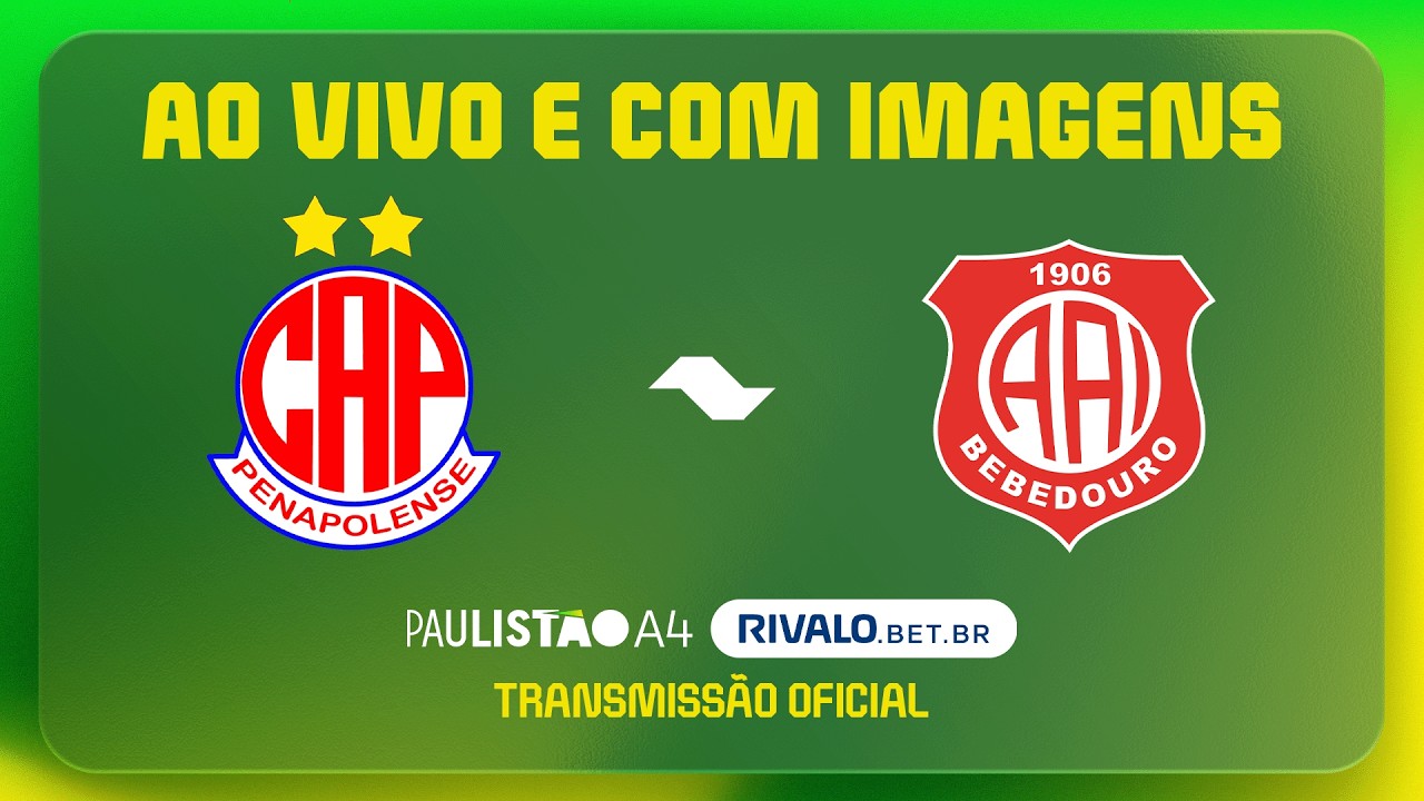JOGO COMPLETO PENAPOLENSE X INTER BEBEDOURO | RODADA 20 | PAULISTÃO A4 RIVALO 2026