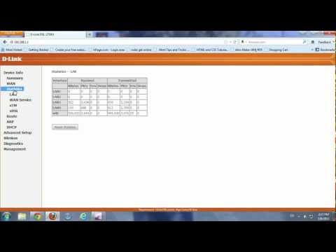 how to open router settings
