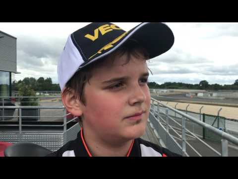 Jonny Edgar (Exprit / TM Racing) CIK-FIA European Champs OKJ, Le Mans
