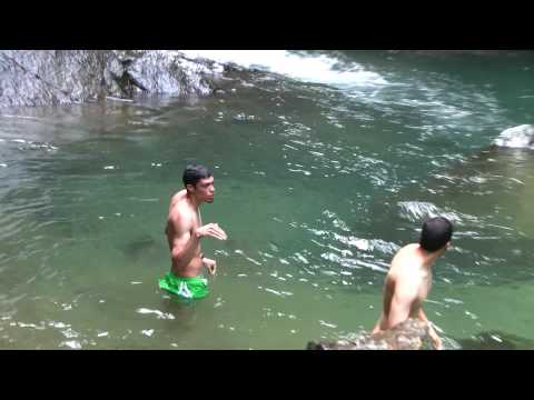 A cascading river near Bonao (Dominican Republic)