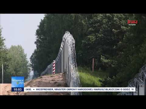 M. Wąsik: Jesienią zamierzamy uruchomić pełną funkcjonalność zapory elektronicznej na granicy polsko-białoruskiej