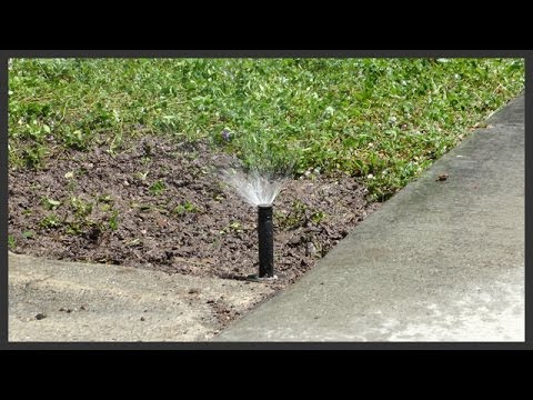 how to remove a sprinkler rqt