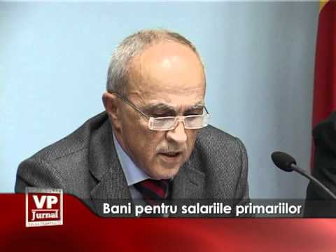 Bani pentru salariile primăriilor